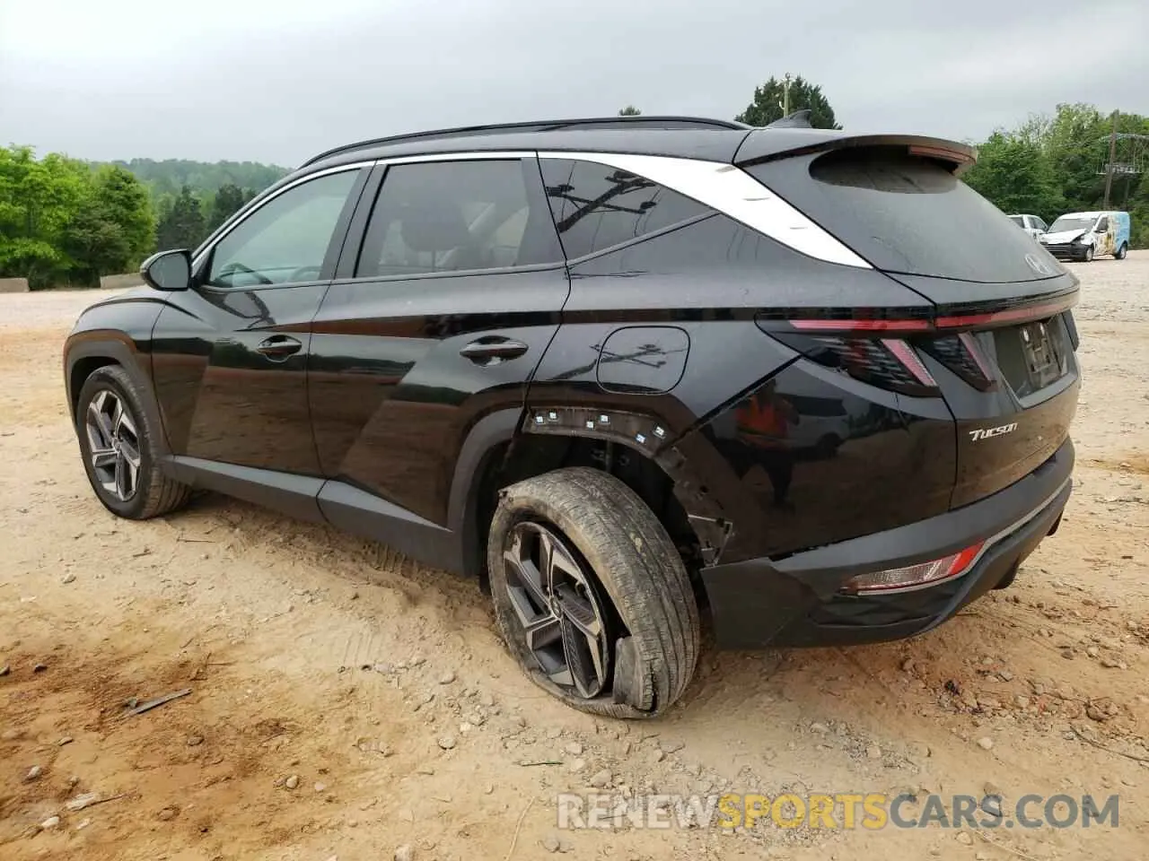 2 Photograph of a damaged car KM8JFCA10PU090096 HYUNDAI TUCSON 2023