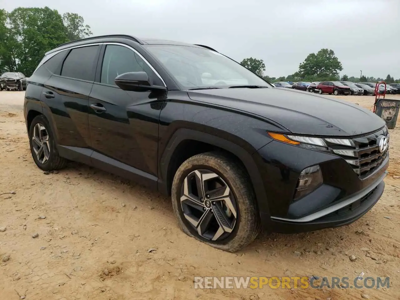 4 Photograph of a damaged car KM8JFCA10PU090096 HYUNDAI TUCSON 2023