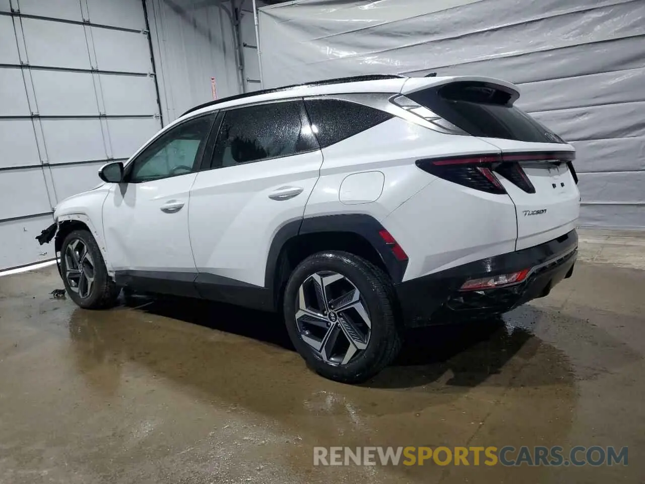 2 Photograph of a damaged car KM8JFCA10PU095248 HYUNDAI TUCSON 2023
