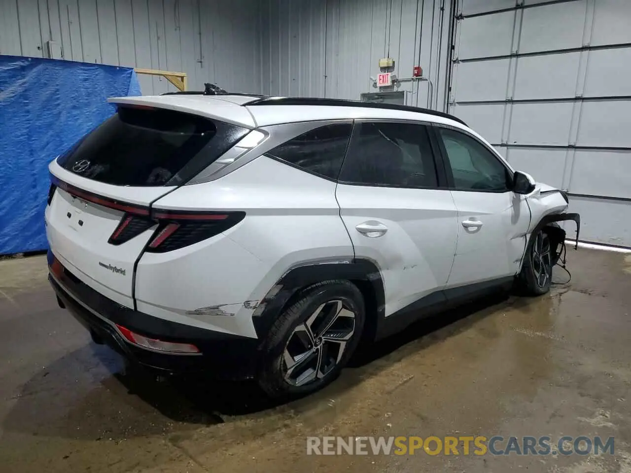3 Photograph of a damaged car KM8JFCA10PU095248 HYUNDAI TUCSON 2023
