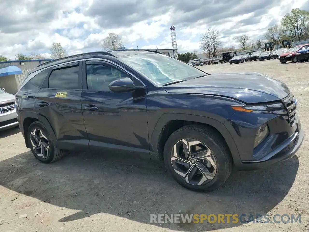 4 Photograph of a damaged car KM8JFCA10PU111982 HYUNDAI TUCSON 2023