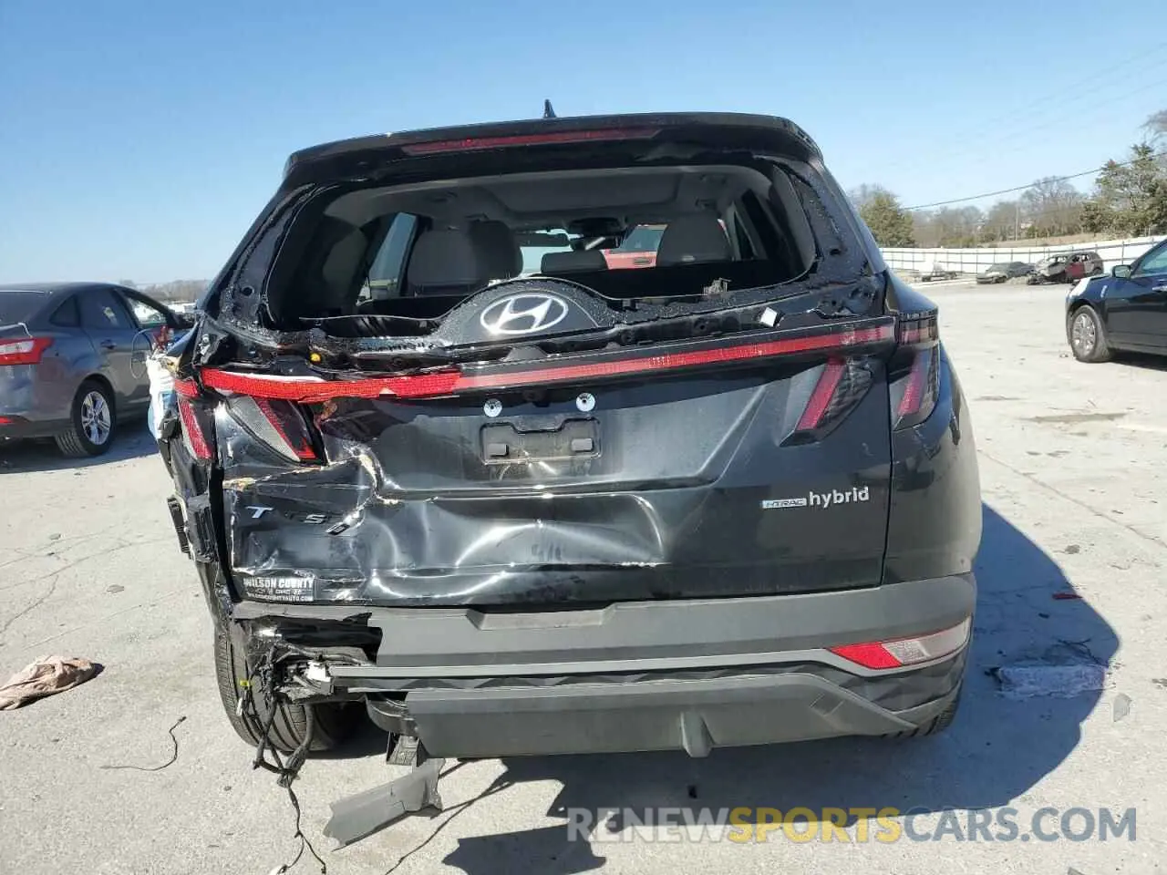 6 Photograph of a damaged car KM8JFCA10PU114722 HYUNDAI TUCSON 2023