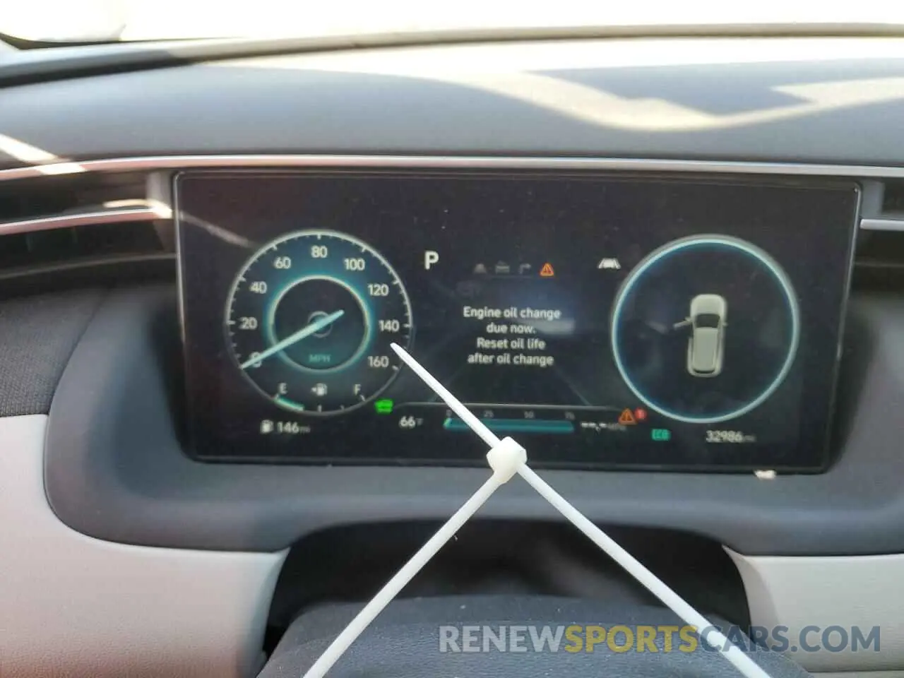 9 Photograph of a damaged car KM8JFCA10PU114722 HYUNDAI TUCSON 2023