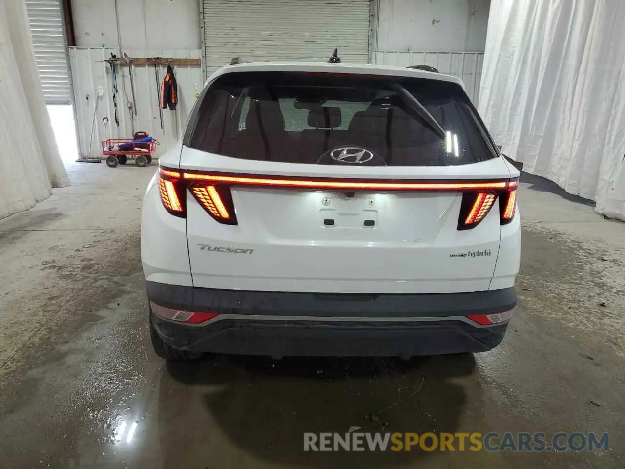 6 Photograph of a damaged car KM8JFCA12PU135670 HYUNDAI TUCSON 2023
