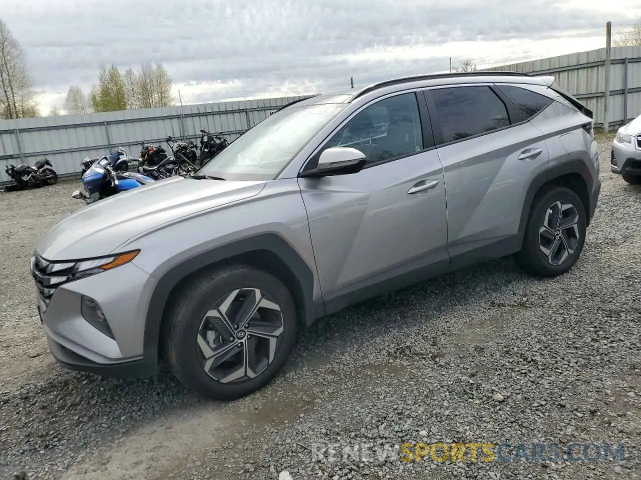 1 Photograph of a damaged car KM8JFCA13PU128887 HYUNDAI TUCSON 2023