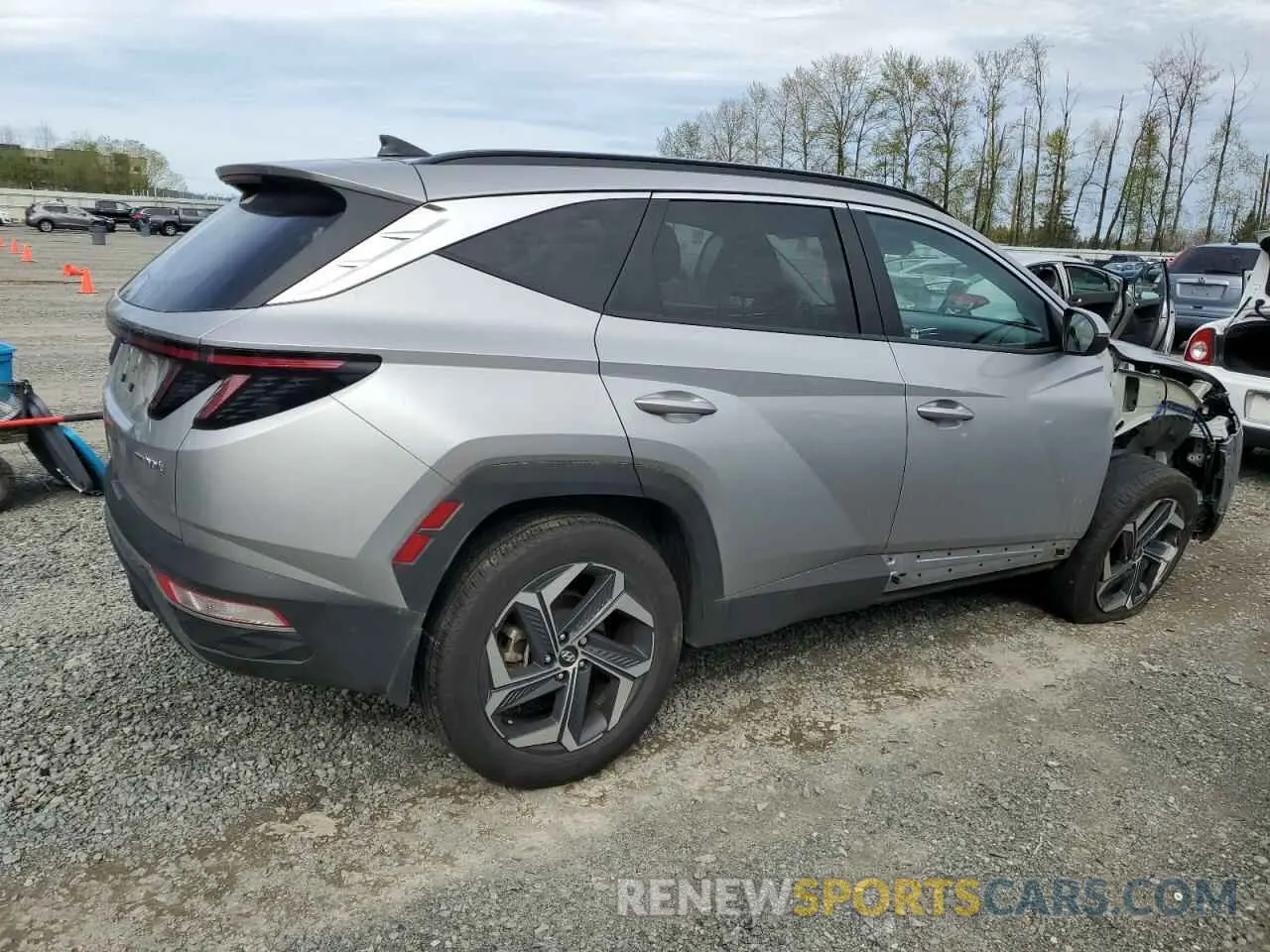 3 Photograph of a damaged car KM8JFCA13PU128887 HYUNDAI TUCSON 2023