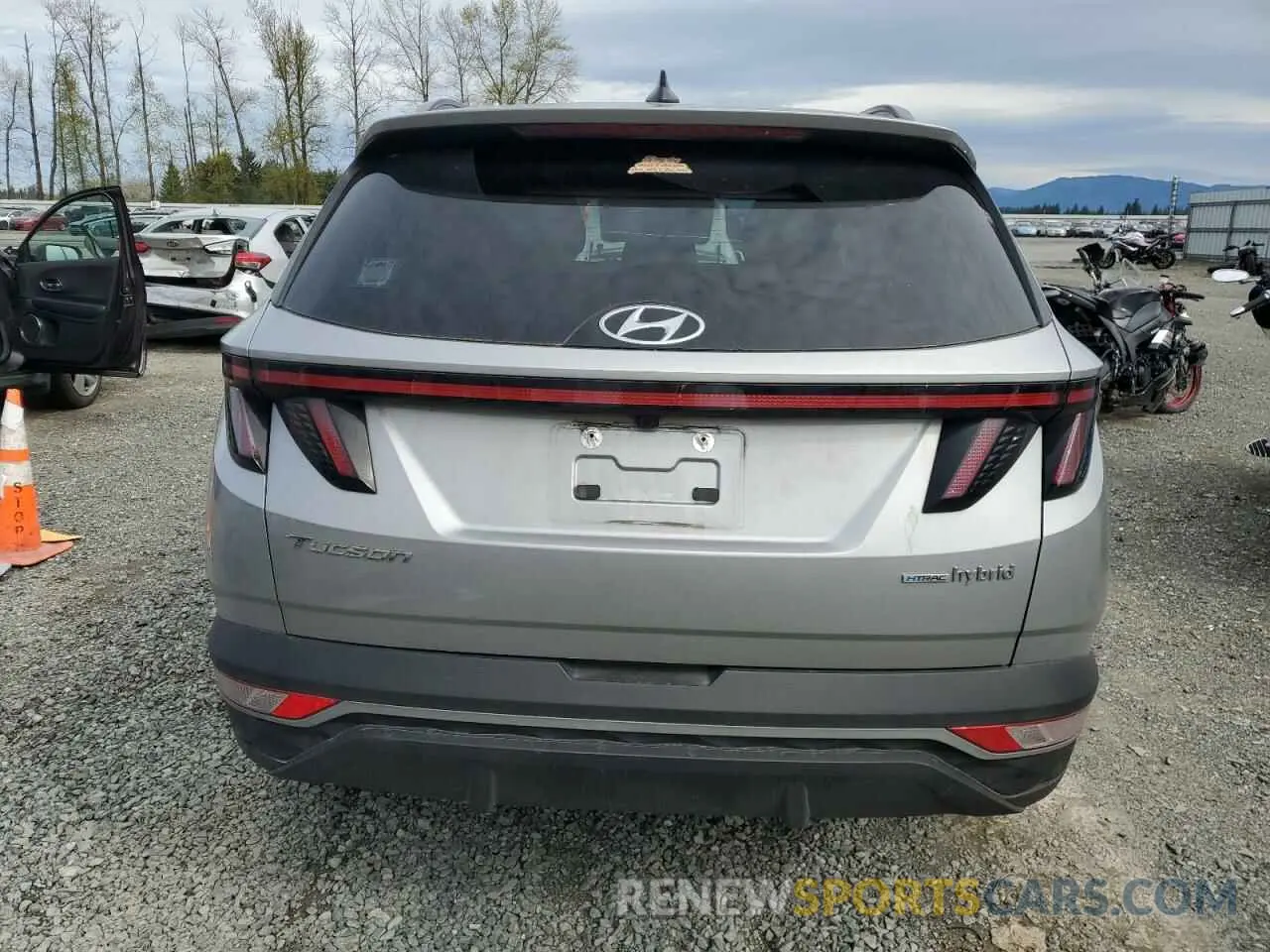 6 Photograph of a damaged car KM8JFCA13PU128887 HYUNDAI TUCSON 2023