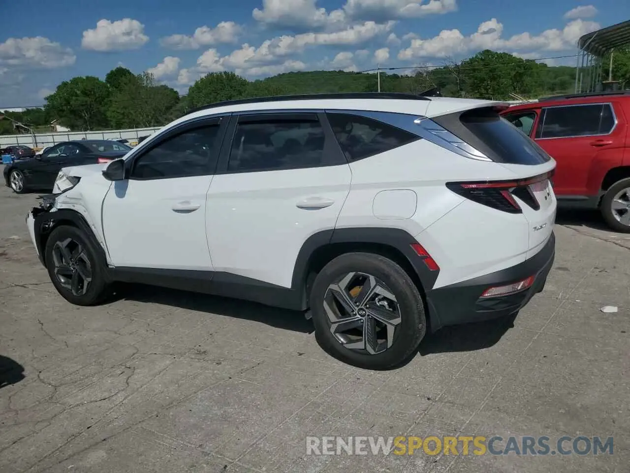 2 Photograph of a damaged car KM8JFCA15PU102632 HYUNDAI TUCSON 2023