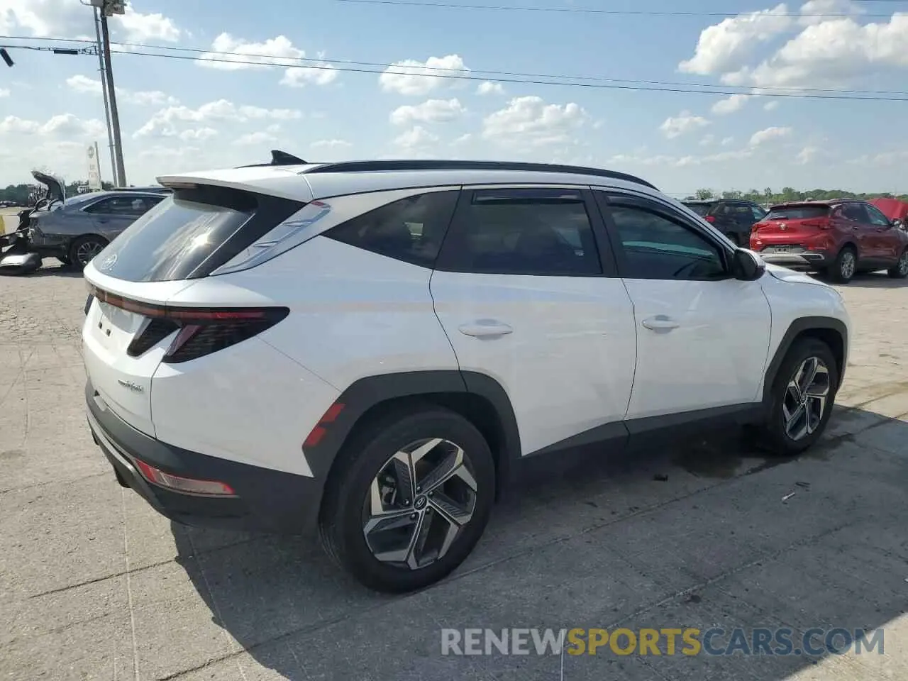 3 Photograph of a damaged car KM8JFCA15PU102632 HYUNDAI TUCSON 2023