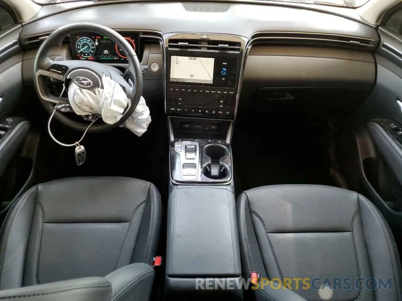 8 Photograph of a damaged car KM8JFCA15PU106423 HYUNDAI TUCSON 2023