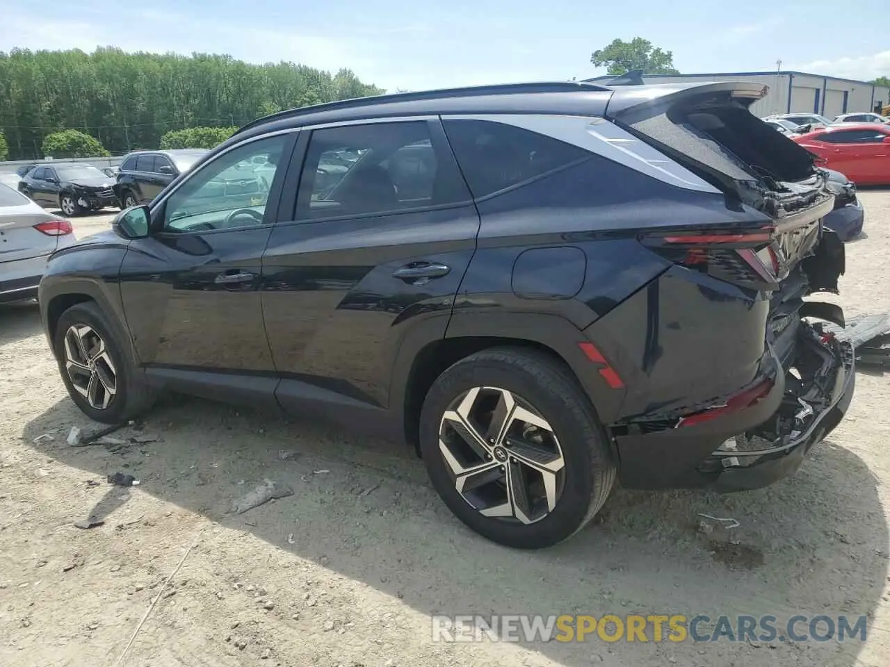 2 Photograph of a damaged car KM8JFCA16PU092449 HYUNDAI TUCSON 2023