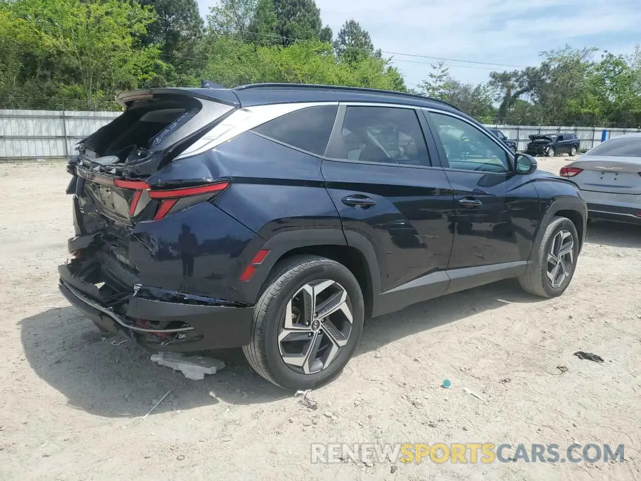 3 Photograph of a damaged car KM8JFCA16PU092449 HYUNDAI TUCSON 2023