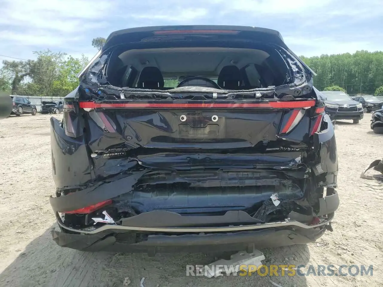 6 Photograph of a damaged car KM8JFCA16PU092449 HYUNDAI TUCSON 2023