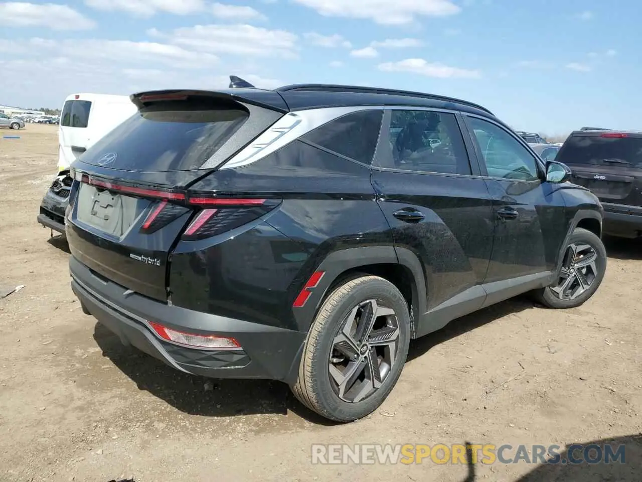 3 Photograph of a damaged car KM8JFCA1XPU093376 HYUNDAI TUCSON 2023