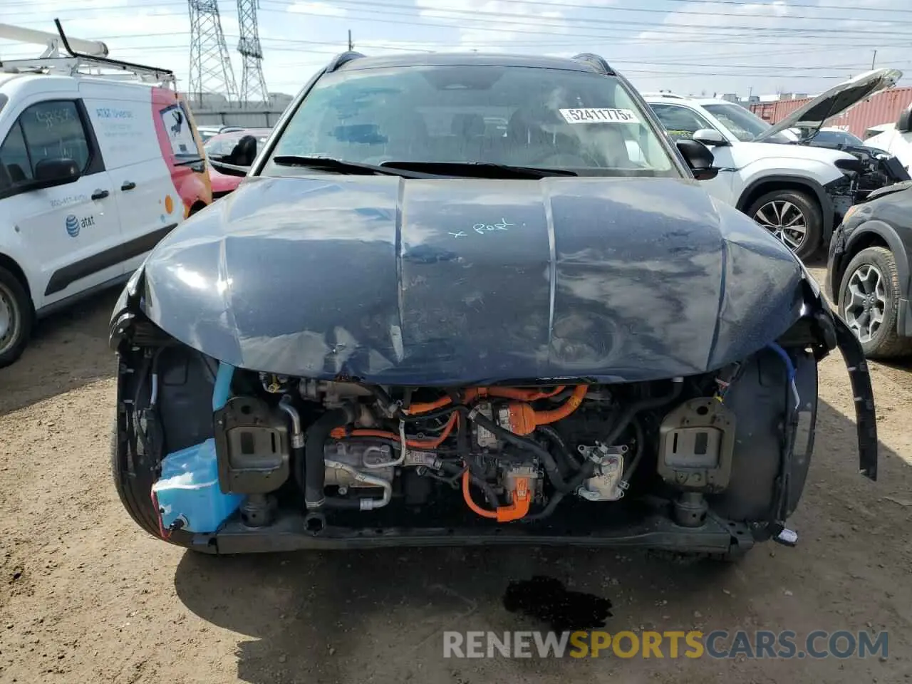 5 Photograph of a damaged car KM8JFCA1XPU093376 HYUNDAI TUCSON 2023