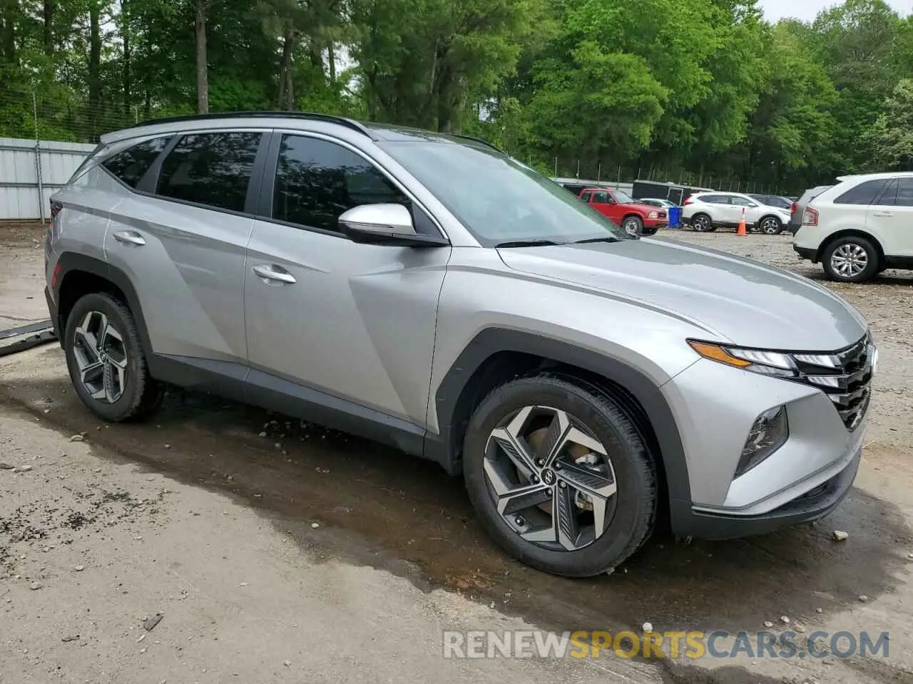 4 Photograph of a damaged car KM8JFCA1XPU115487 HYUNDAI TUCSON 2023