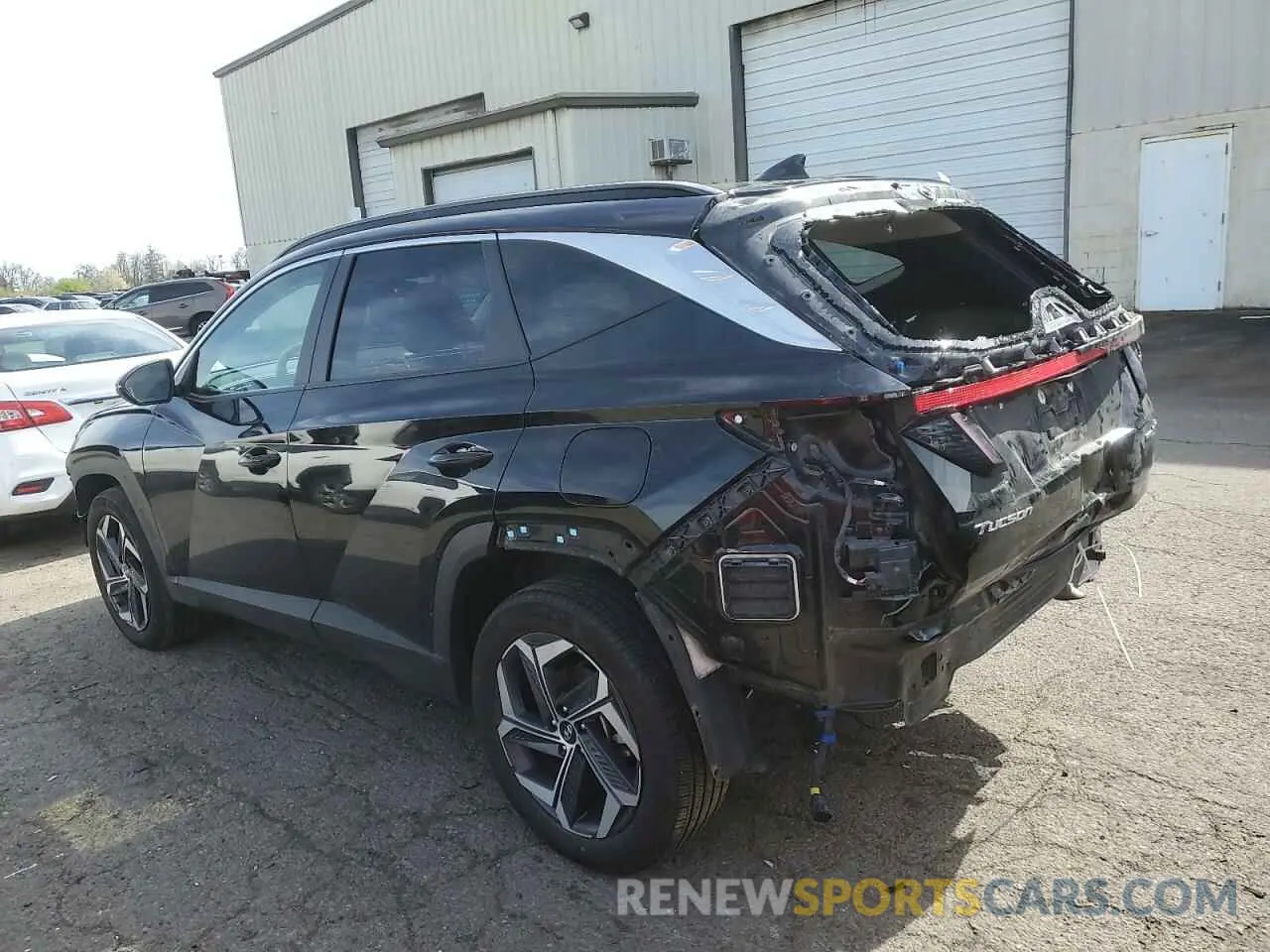 2 Photograph of a damaged car KM8JFCA1XPU134900 HYUNDAI TUCSON 2023