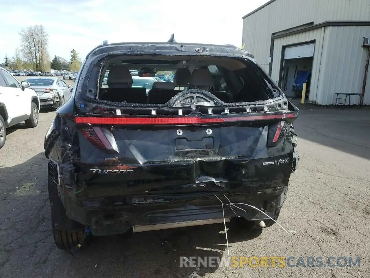 6 Photograph of a damaged car KM8JFCA1XPU134900 HYUNDAI TUCSON 2023