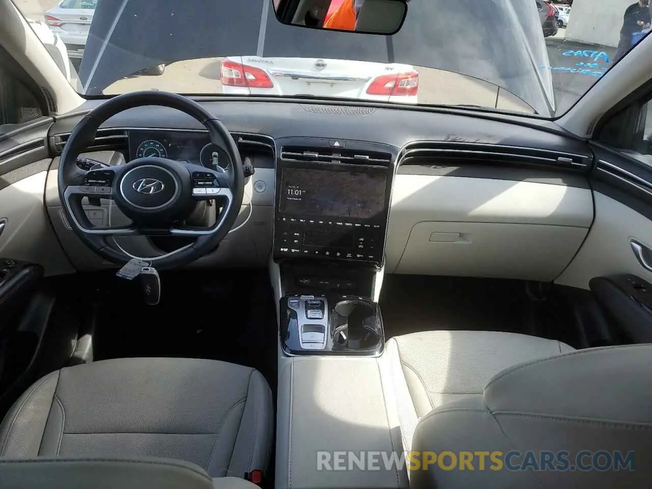 8 Photograph of a damaged car KM8JFCA1XPU134900 HYUNDAI TUCSON 2023