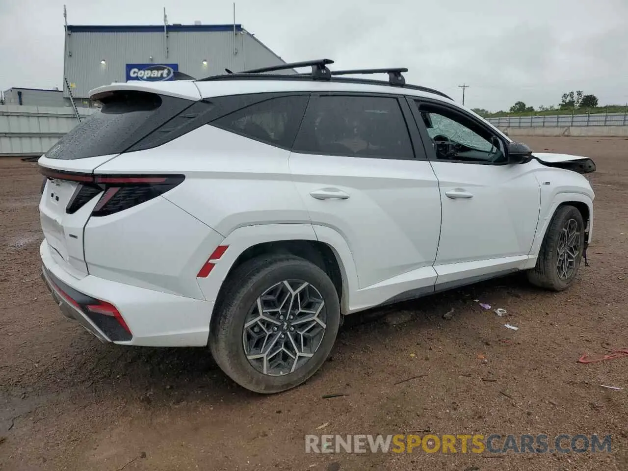 3 Photograph of a damaged car KM8JFCAE1PU174141 HYUNDAI TUCSON 2023