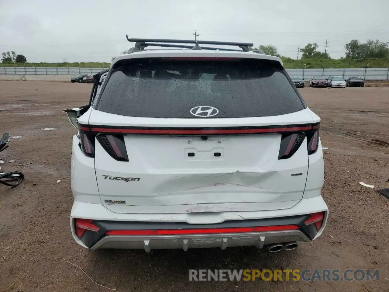 6 Photograph of a damaged car KM8JFCAE1PU174141 HYUNDAI TUCSON 2023