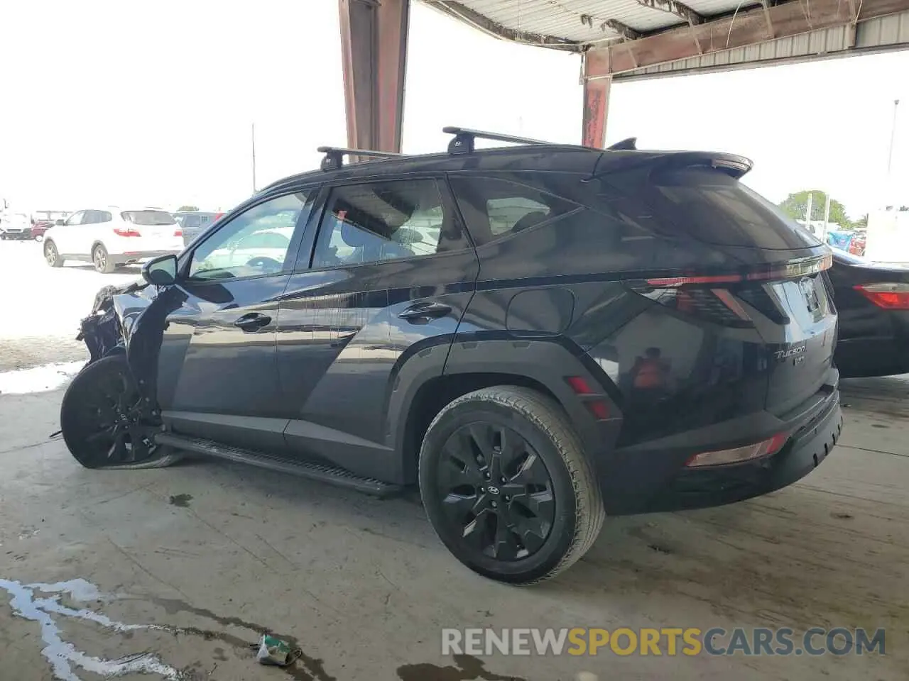 2 Photograph of a damaged car KM8JFCAE2PU187917 HYUNDAI TUCSON 2023