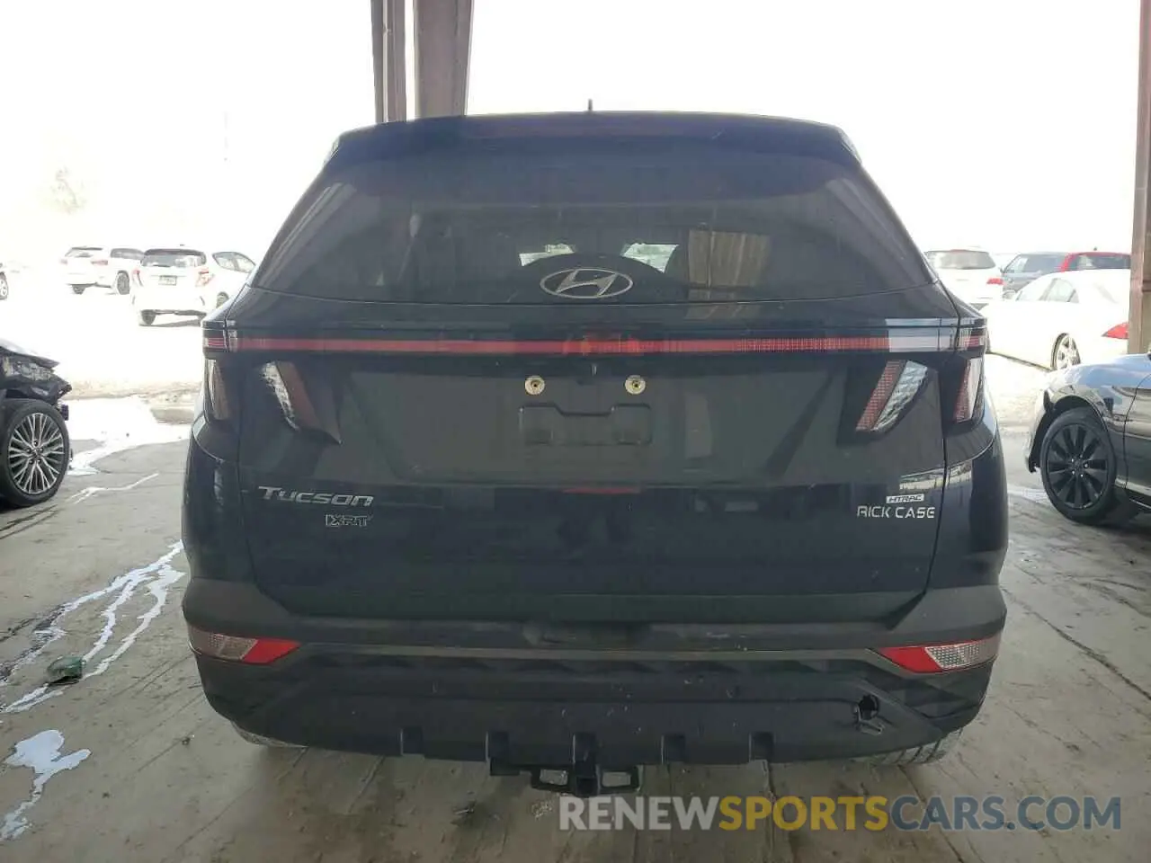 6 Photograph of a damaged car KM8JFCAE2PU187917 HYUNDAI TUCSON 2023