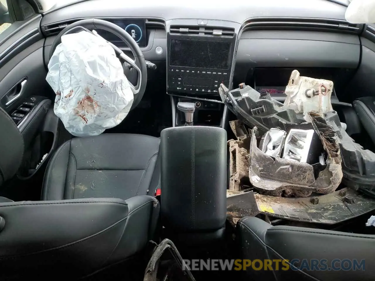 8 Photograph of a damaged car KM8JFCAE2PU209995 HYUNDAI TUCSON 2023