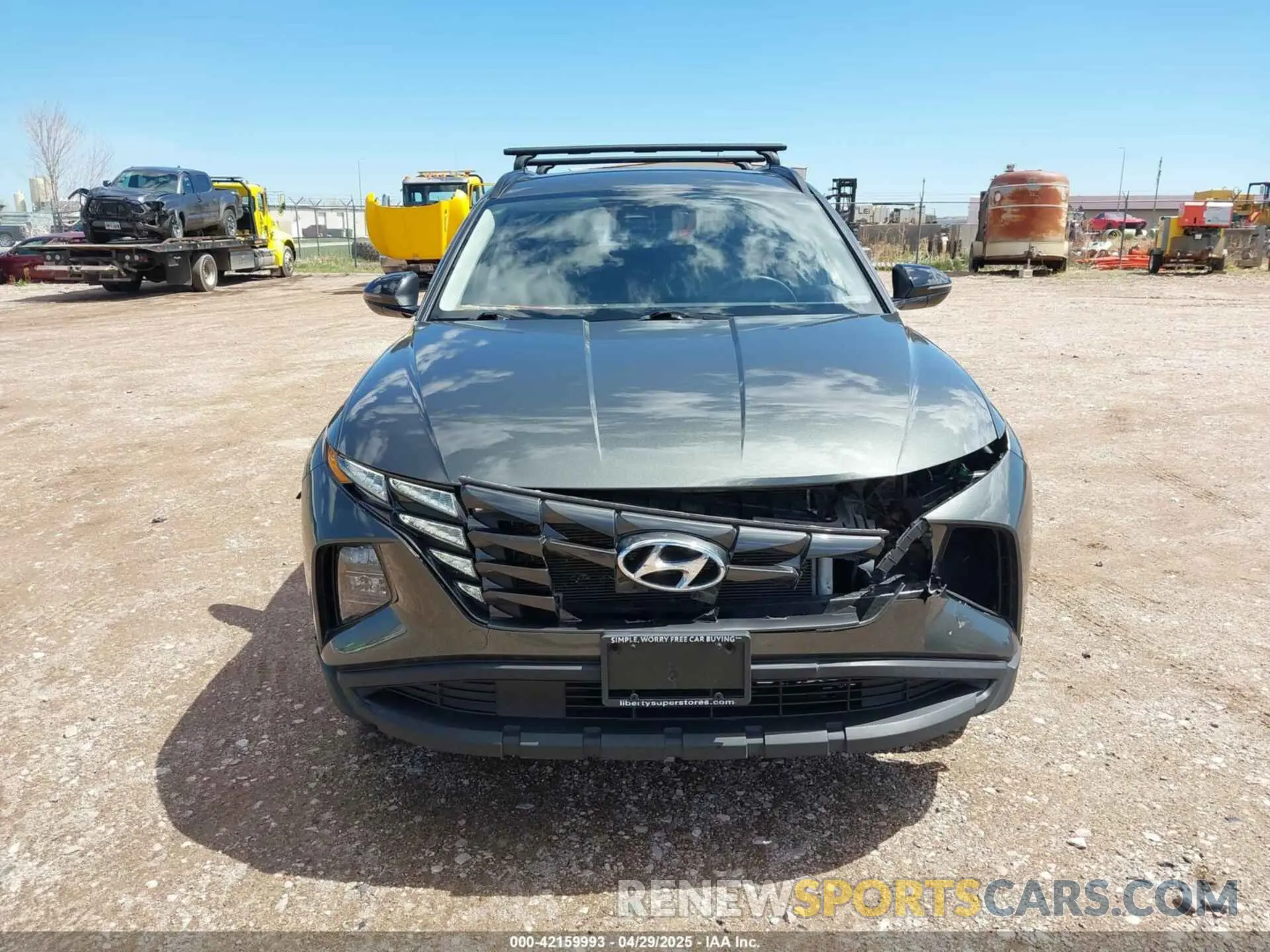 13 Photograph of a damaged car KM8JFCAE6PU176449 HYUNDAI TUCSON 2023