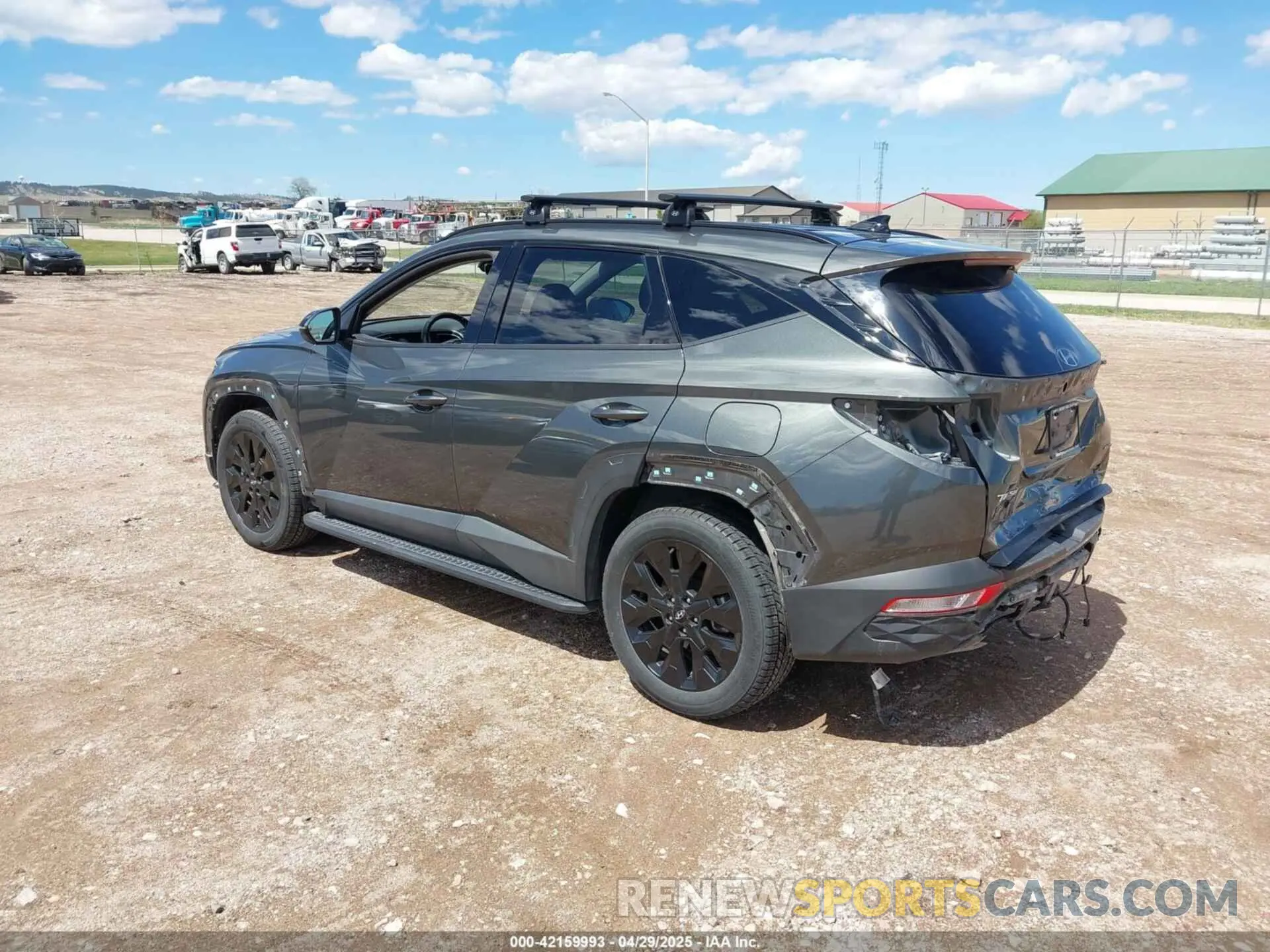 3 Photograph of a damaged car KM8JFCAE6PU176449 HYUNDAI TUCSON 2023