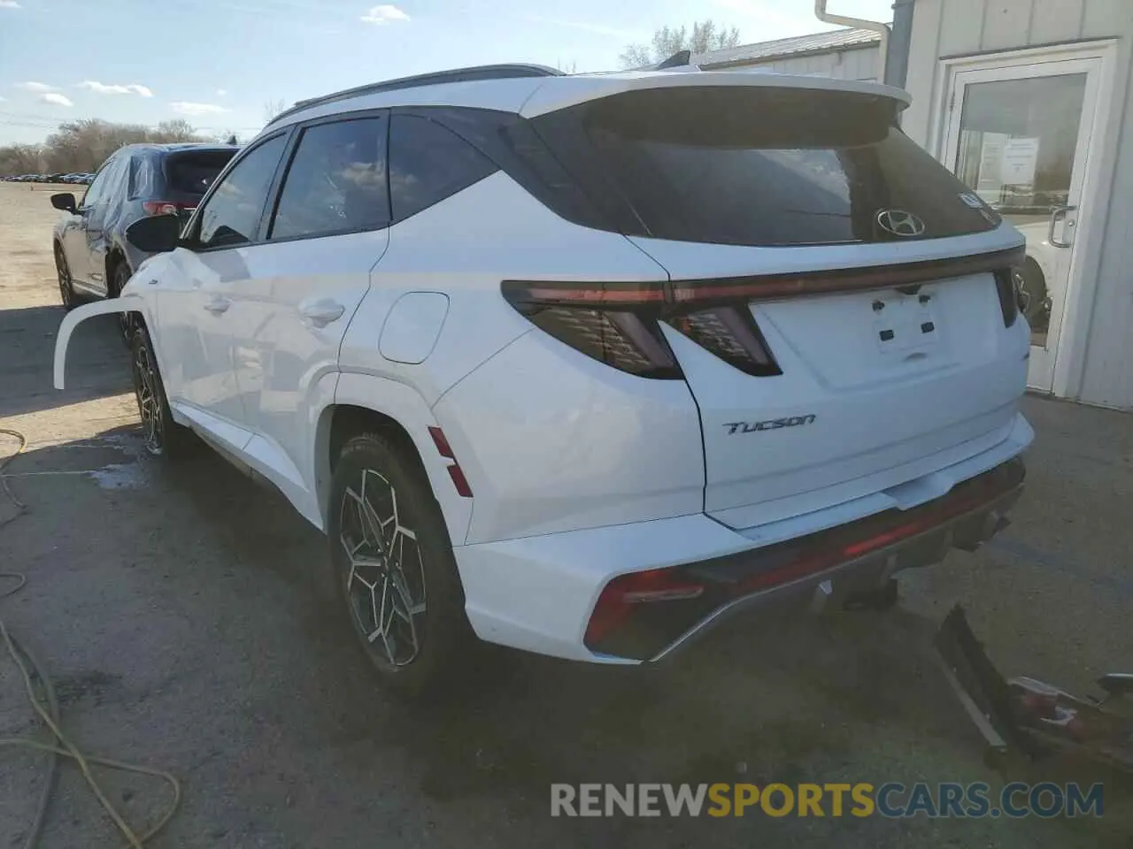 2 Photograph of a damaged car KM8JFCAE8PU177540 HYUNDAI TUCSON 2023