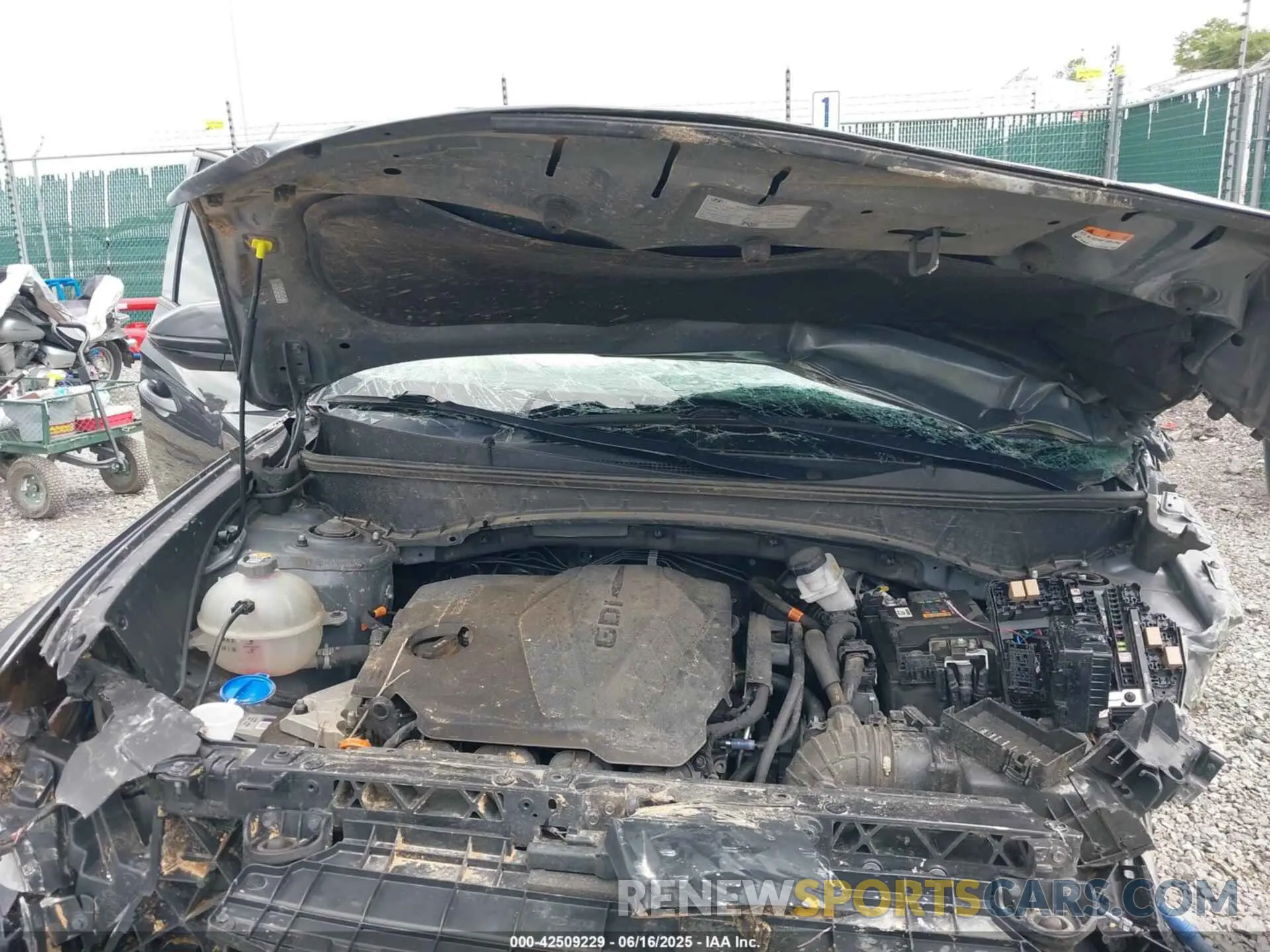 10 Photograph of a damaged car KM8JFCAE8PU185752 HYUNDAI TUCSON 2023