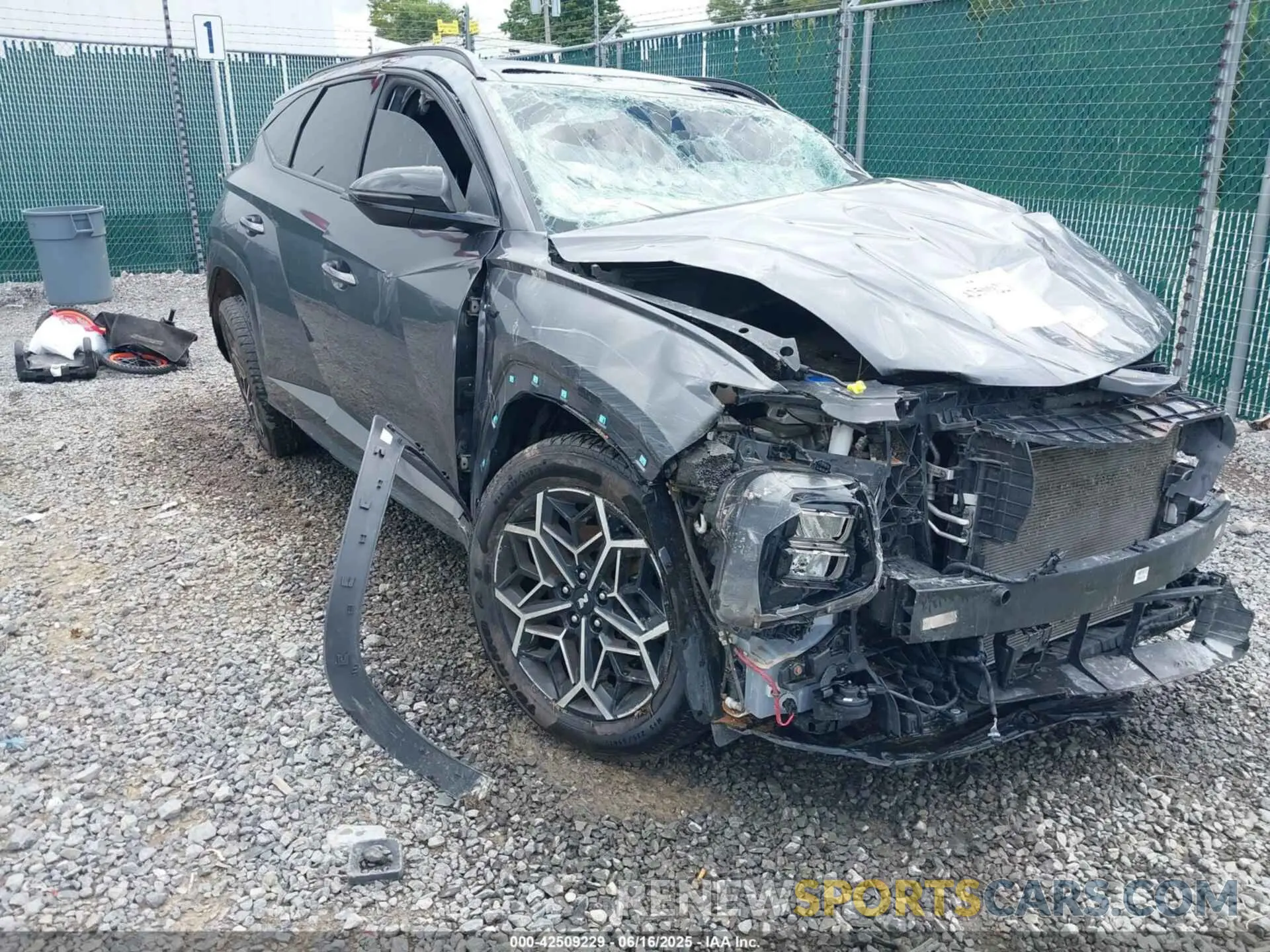 14 Photograph of a damaged car KM8JFCAE8PU185752 HYUNDAI TUCSON 2023