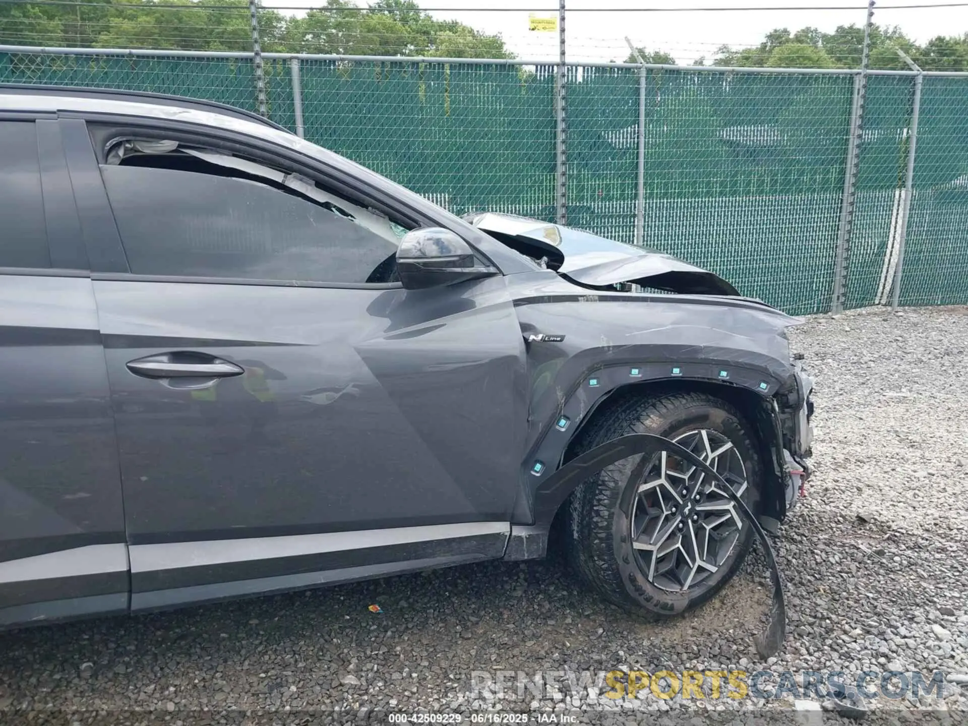15 Photograph of a damaged car KM8JFCAE8PU185752 HYUNDAI TUCSON 2023