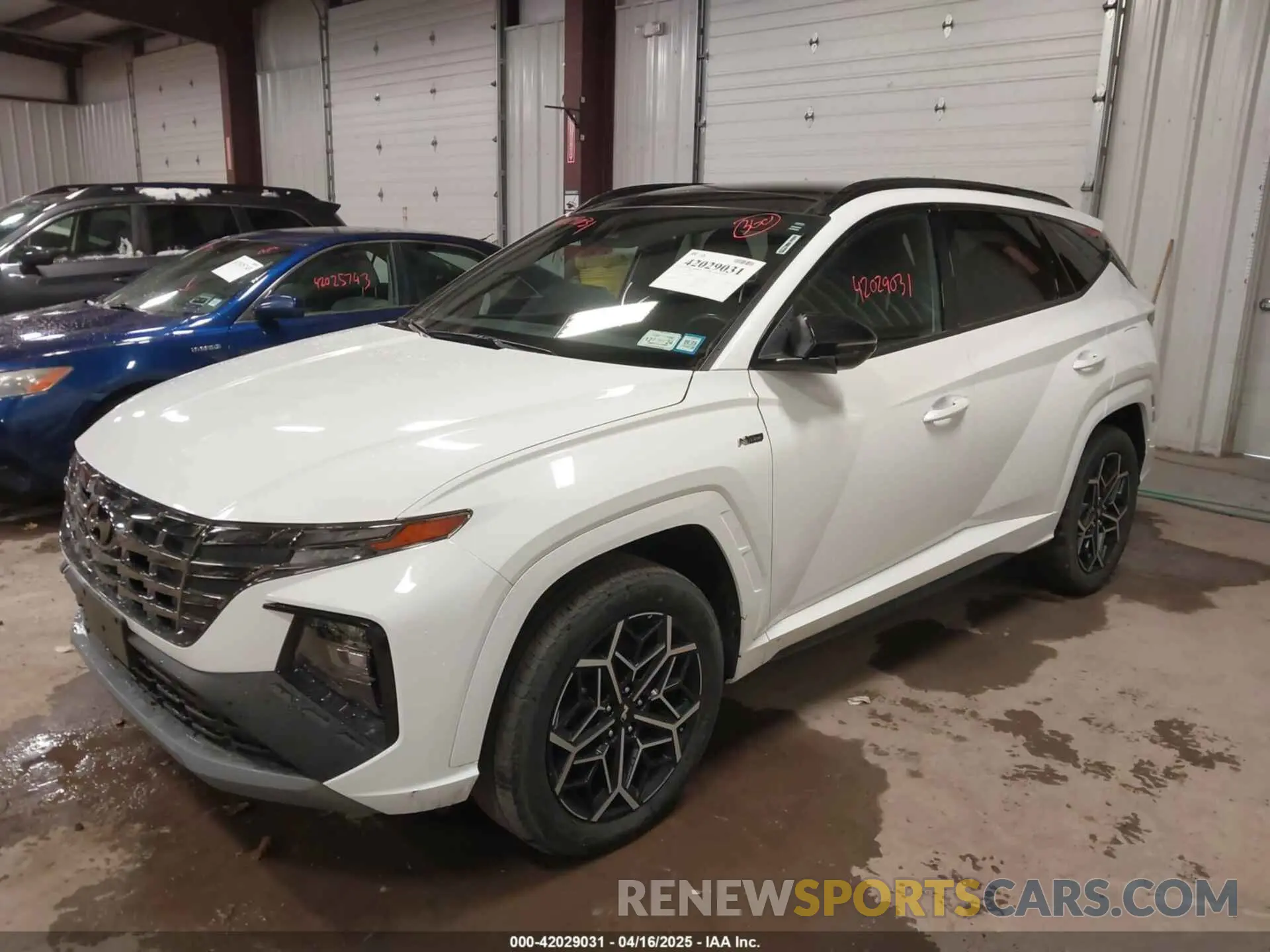2 Photograph of a damaged car KM8JFCAE8PU190188 HYUNDAI TUCSON 2023