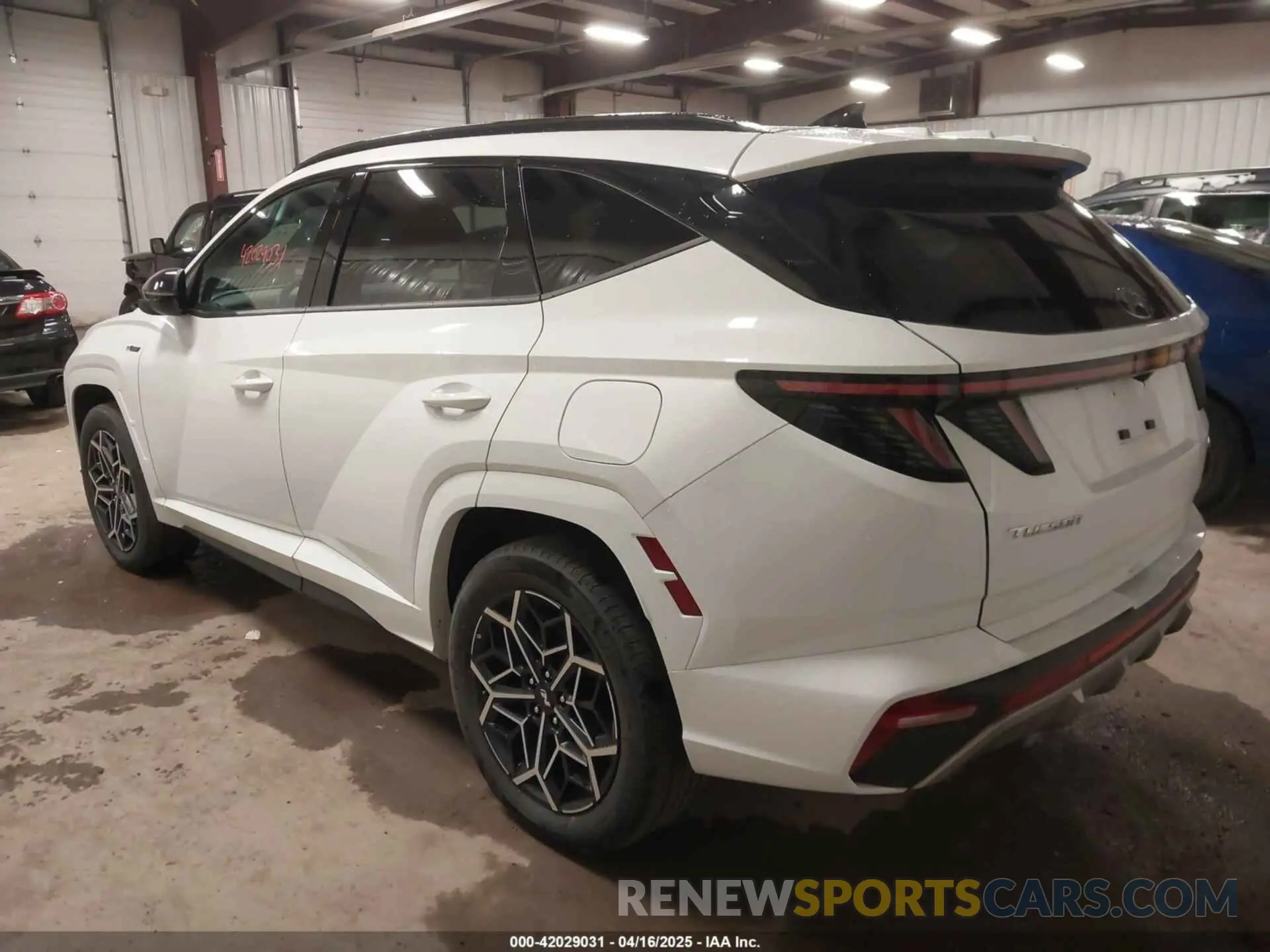 3 Photograph of a damaged car KM8JFCAE8PU190188 HYUNDAI TUCSON 2023