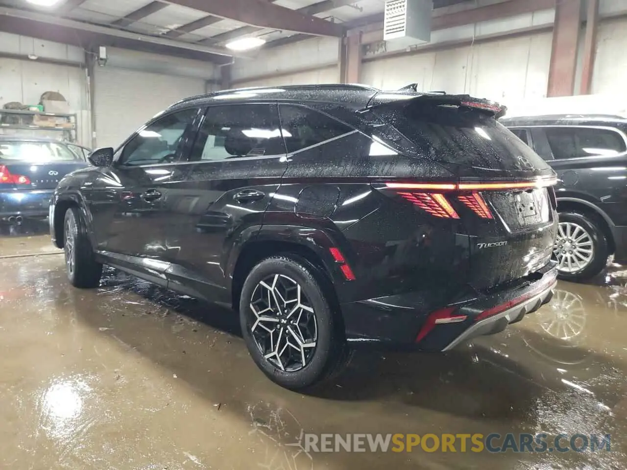 2 Photograph of a damaged car KM8JFCAE9PU177577 HYUNDAI TUCSON 2023