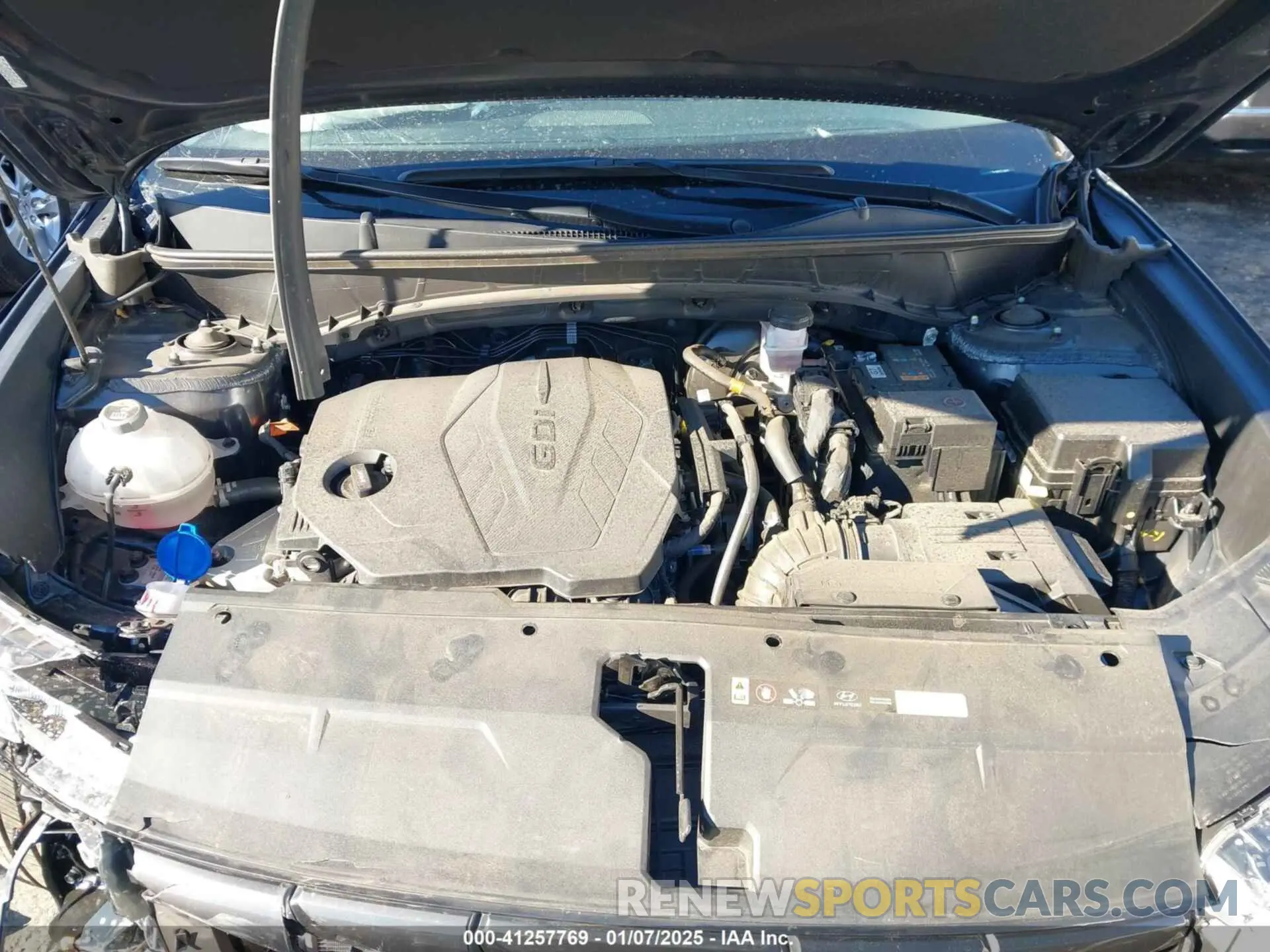 10 Photograph of a damaged car KM8JFCAEXPU217875 HYUNDAI TUCSON 2023