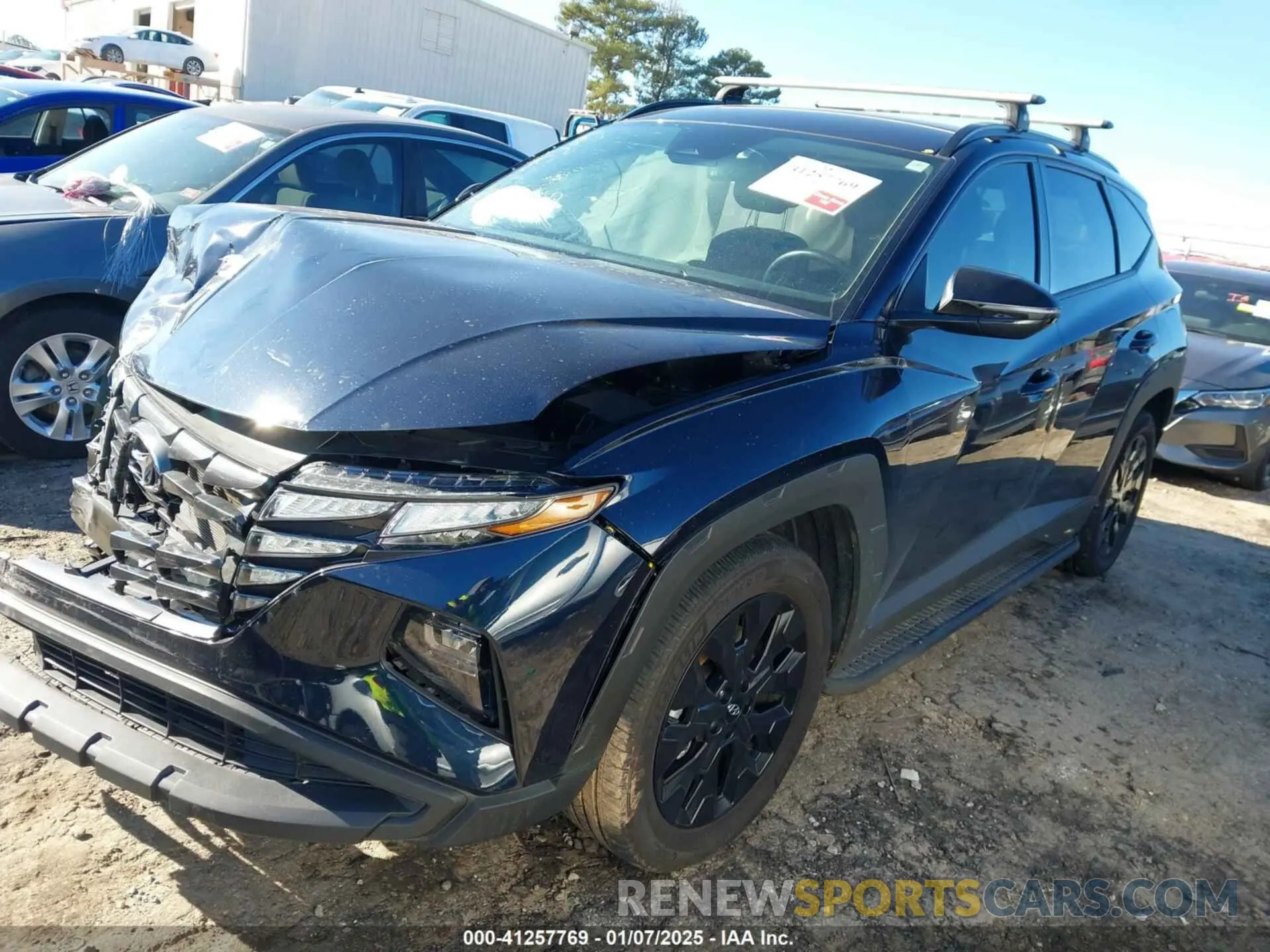2 Photograph of a damaged car KM8JFCAEXPU217875 HYUNDAI TUCSON 2023
