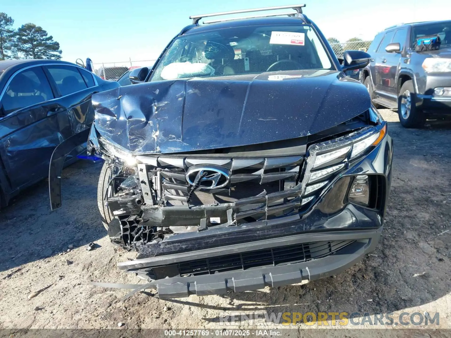 6 Photograph of a damaged car KM8JFCAEXPU217875 HYUNDAI TUCSON 2023