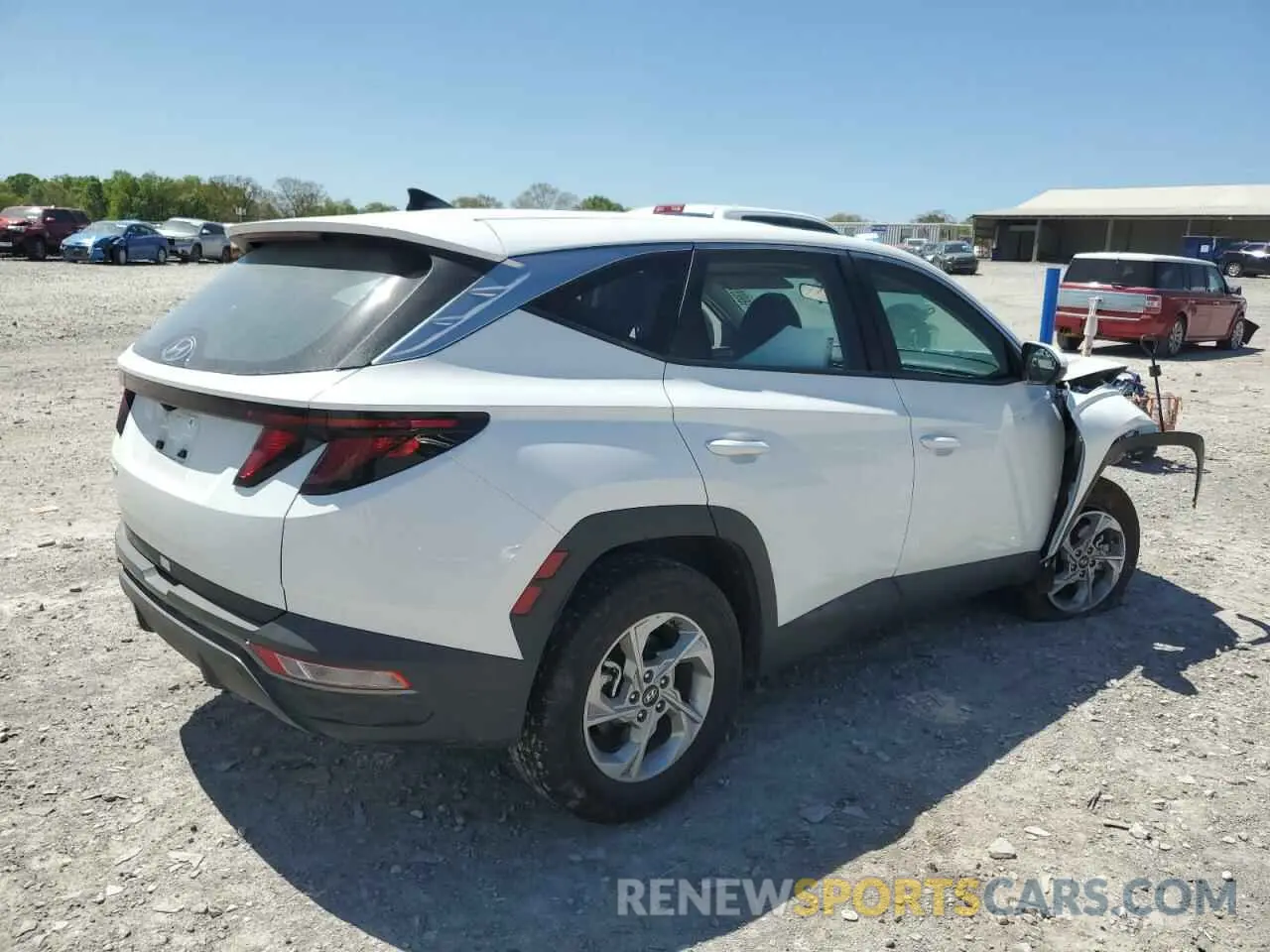 3 Photograph of a damaged car 5NMJA3DE0RH437549 HYUNDAI TUCSON 2024