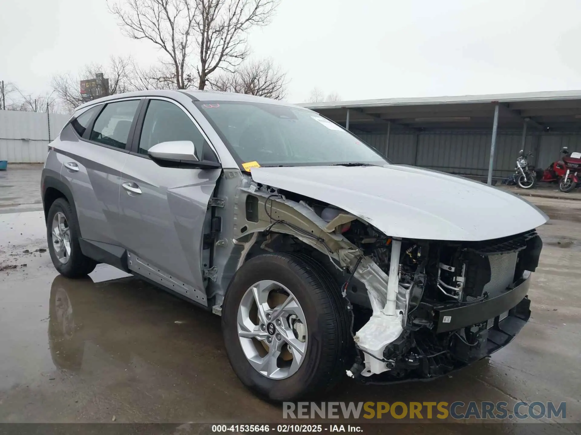 1 Photograph of a damaged car 5NMJA3DE2RH440629 HYUNDAI TUCSON 2024