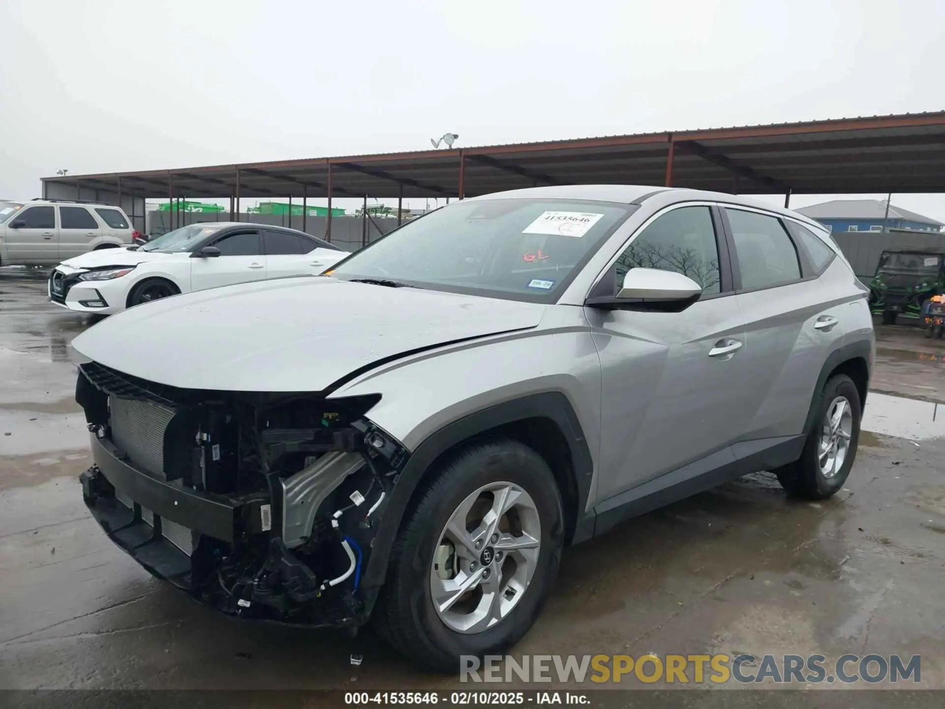 2 Photograph of a damaged car 5NMJA3DE2RH440629 HYUNDAI TUCSON 2024