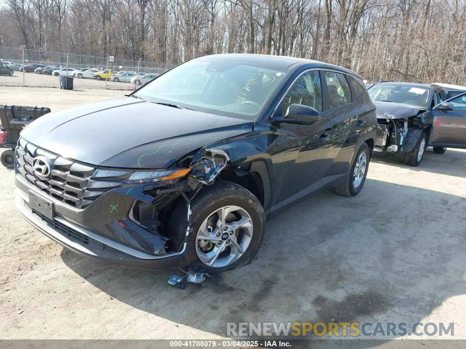 2 Photograph of a damaged car 5NMJA3DE3RH308009 HYUNDAI TUCSON 2024
