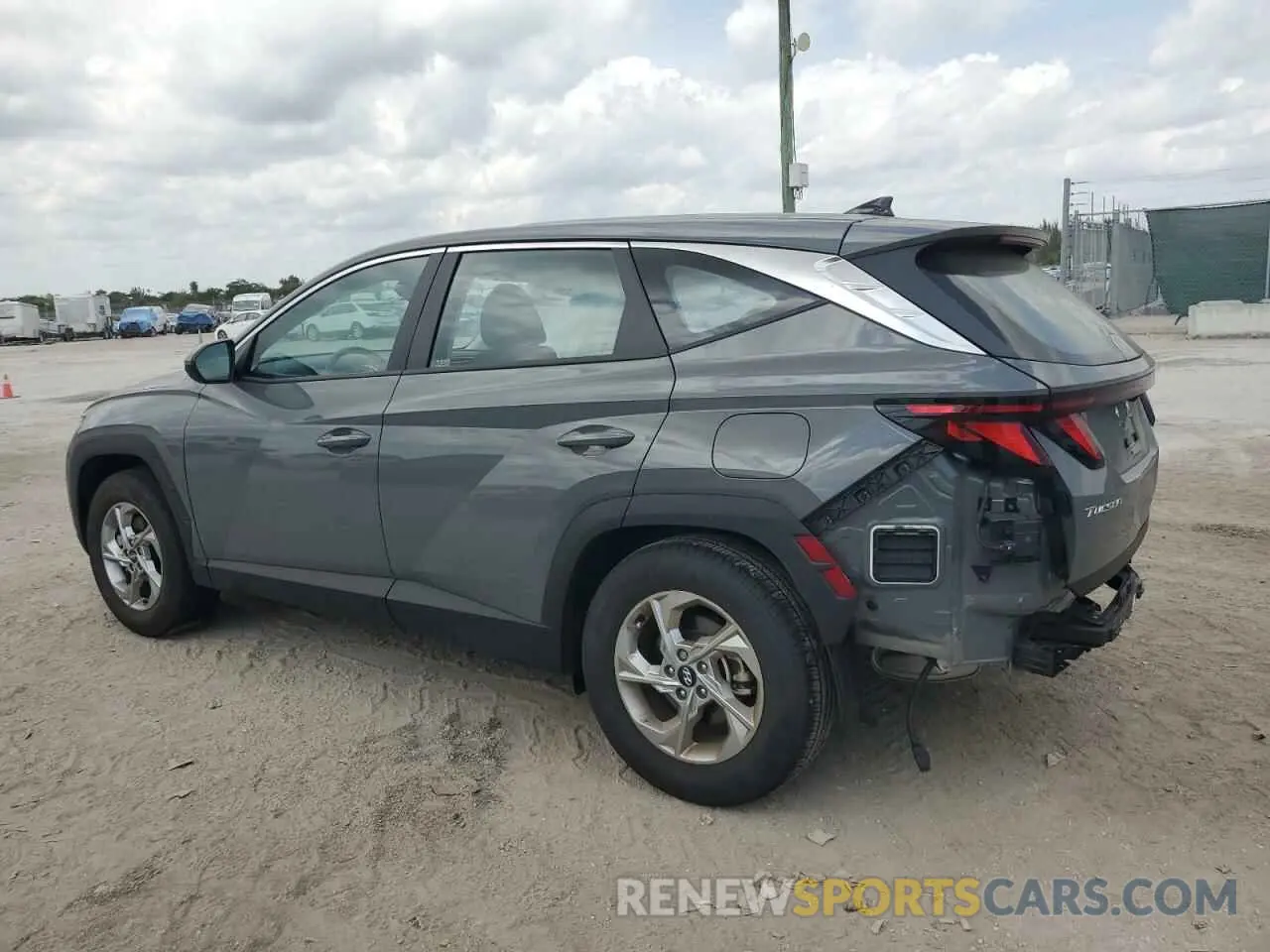 2 Photograph of a damaged car 5NMJA3DE4RH434637 HYUNDAI TUCSON 2024