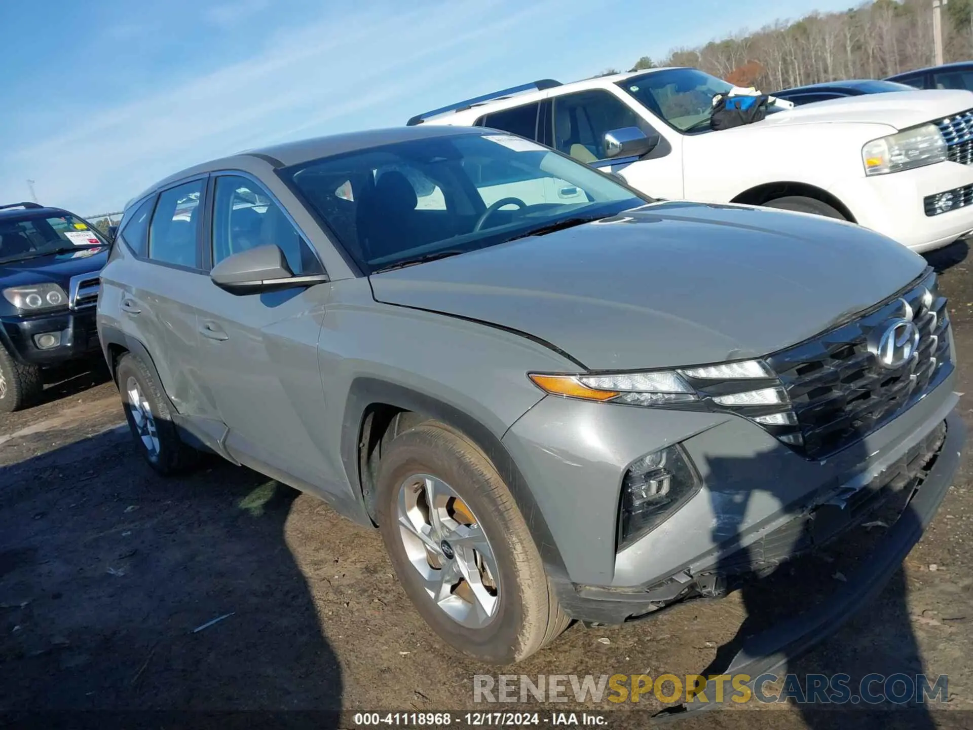 1 Photograph of a damaged car 5NMJA3DE6RH314970 HYUNDAI TUCSON 2024