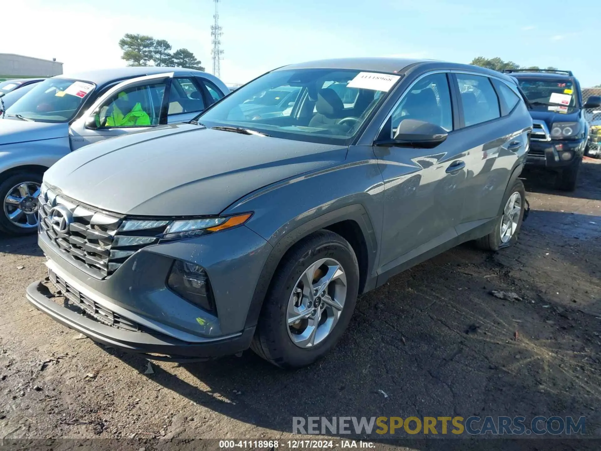 2 Photograph of a damaged car 5NMJA3DE6RH314970 HYUNDAI TUCSON 2024
