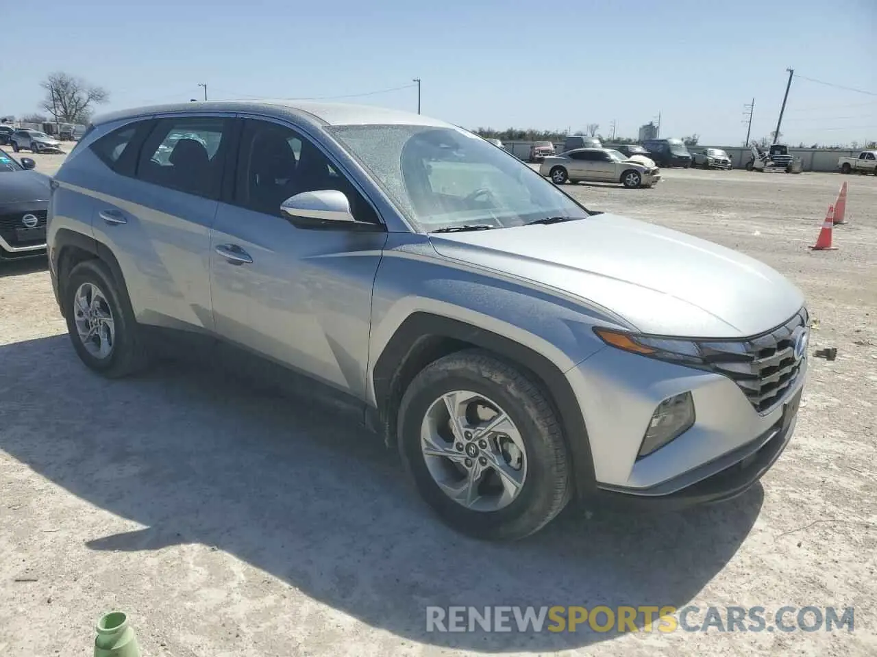 4 Photograph of a damaged car 5NMJA3DE6RH379060 HYUNDAI TUCSON 2024