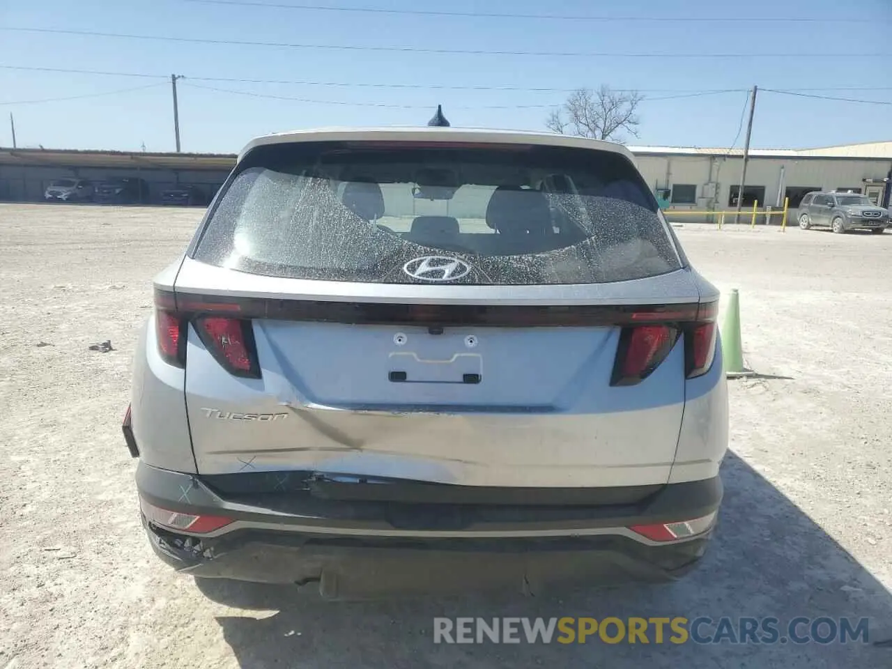 6 Photograph of a damaged car 5NMJA3DE6RH379060 HYUNDAI TUCSON 2024