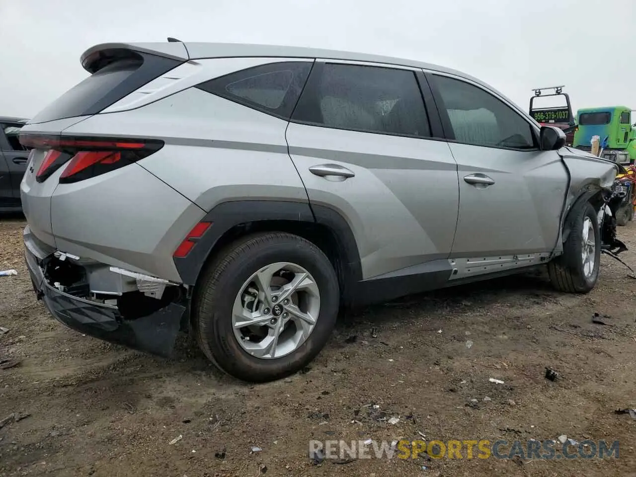 3 Photograph of a damaged car 5NMJA3DE6RH430637 HYUNDAI TUCSON 2024